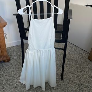 White sun dress